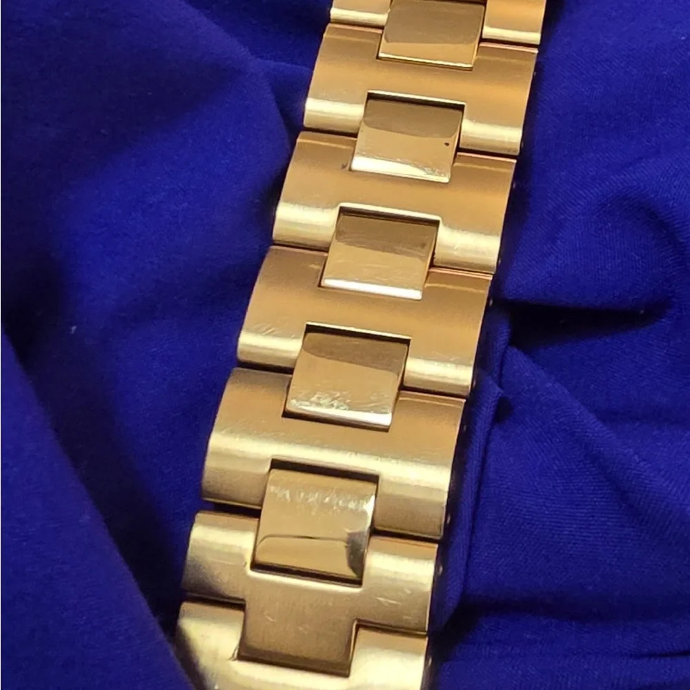 Movado Bold Gold Tone Swiss Made Mens Watch